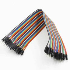 Jumper Wire (40 pcs) – Male to Male 20cm for Arduino, Breadboard & Robotics - Bangladesh(BD)